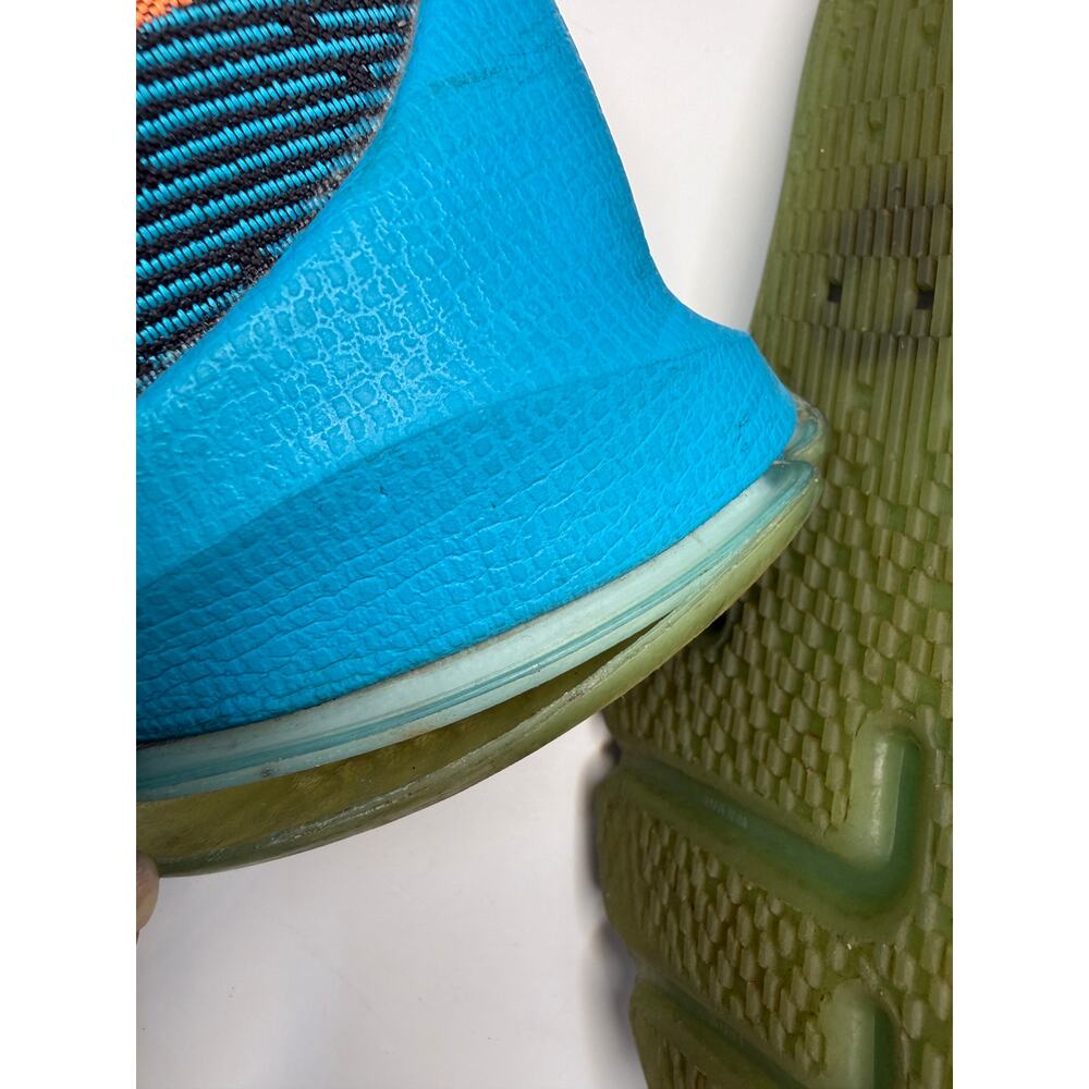 Nike KD 8 OKC Road Game Mens Size 10 Thunder Blue Lagoon Basketball Sneakers - Picture 14 of 14